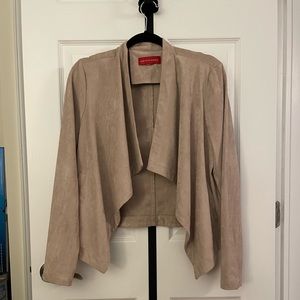 Saks Fifth Avenue Bagatelle Draped Open Front Jacket